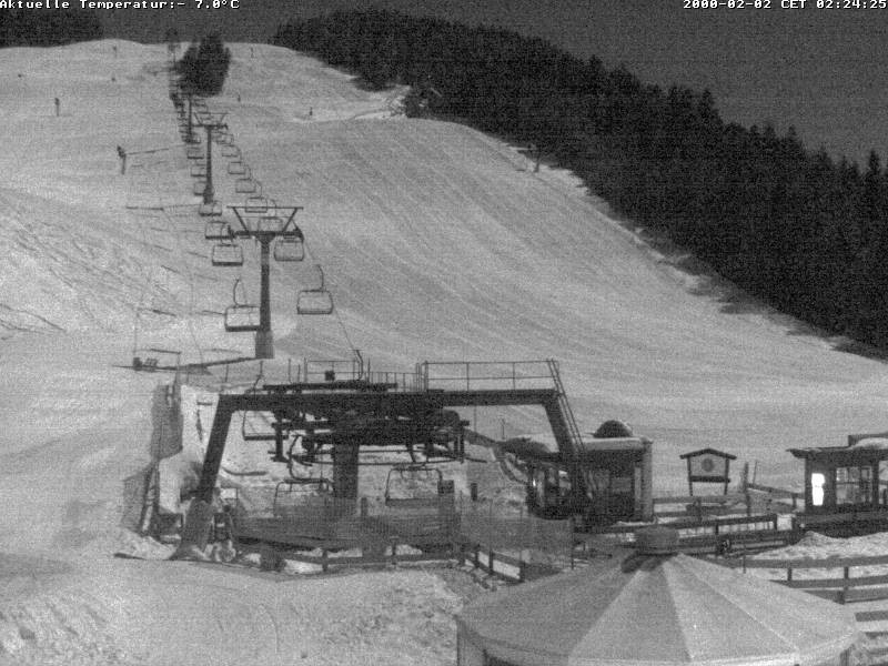 Archiv Foto Webcam Talstation Gschwandtkopf, Seefeld