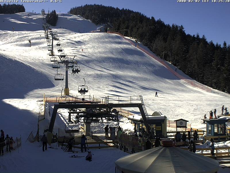 Archiv Foto Webcam Talstation Gschwandtkopf, Seefeld