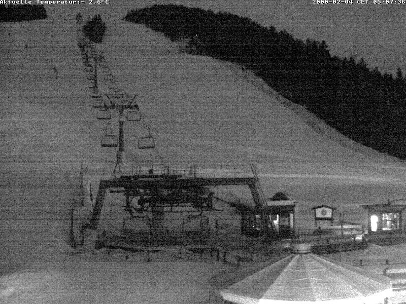 Archiv Foto Webcam Talstation Gschwandtkopf, Seefeld
