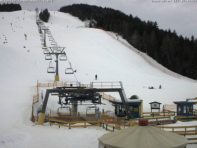 Archiv Foto Webcam Talstation Gschwandtkopf, Seefeld