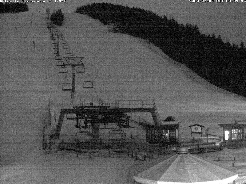 Archiv Foto Webcam Talstation Gschwandtkopf, Seefeld