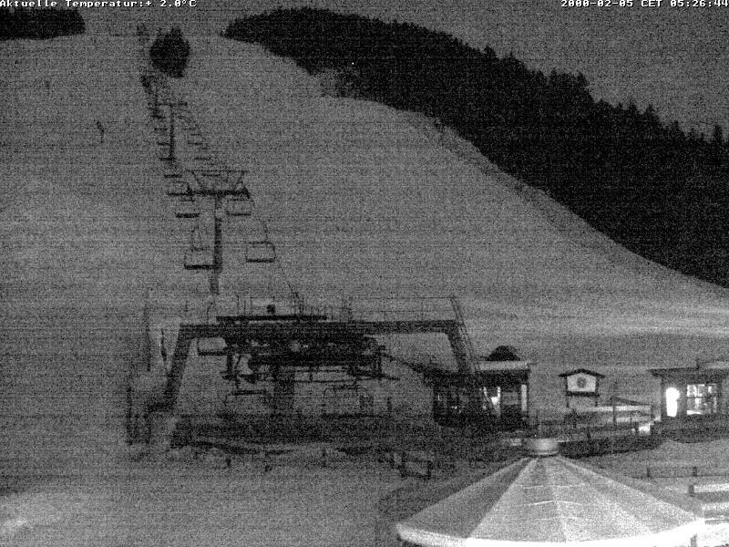Archiv Foto Webcam Talstation Gschwandtkopf, Seefeld