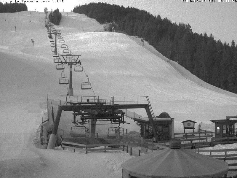 Archiv Foto Webcam Talstation Gschwandtkopf, Seefeld