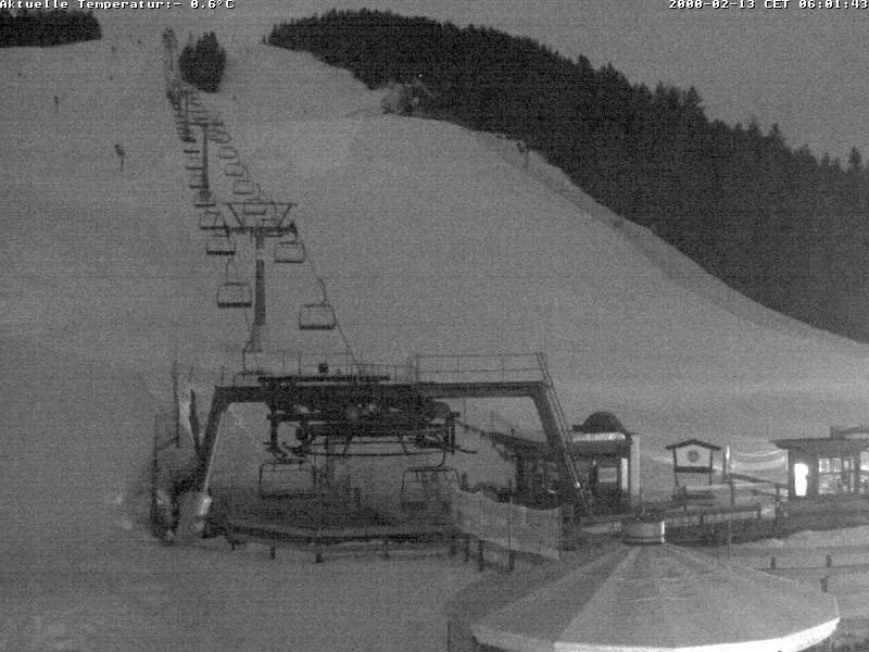 Archiv Foto Webcam Talstation Gschwandtkopf, Seefeld
