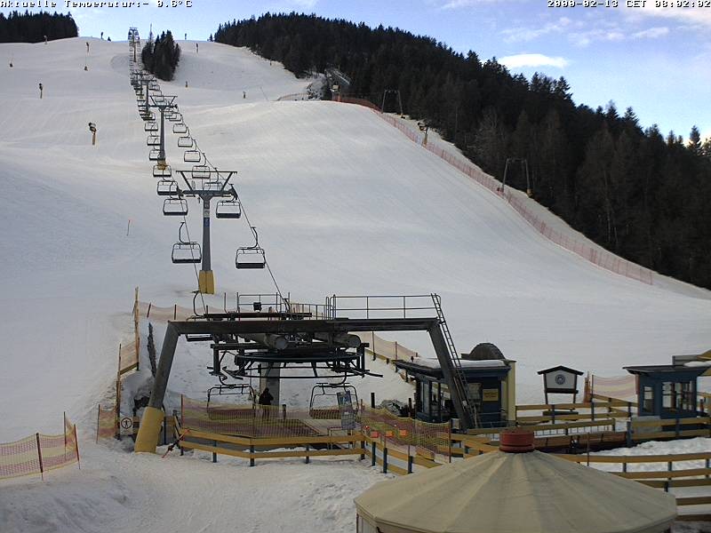 Archiv Foto Webcam Talstation Gschwandtkopf, Seefeld