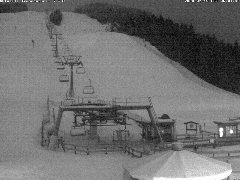 Archiv Foto Webcam Talstation Gschwandtkopf, Seefeld