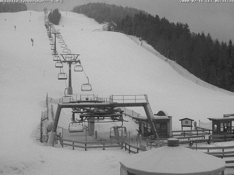 Archiv Foto Webcam Talstation Gschwandtkopf, Seefeld