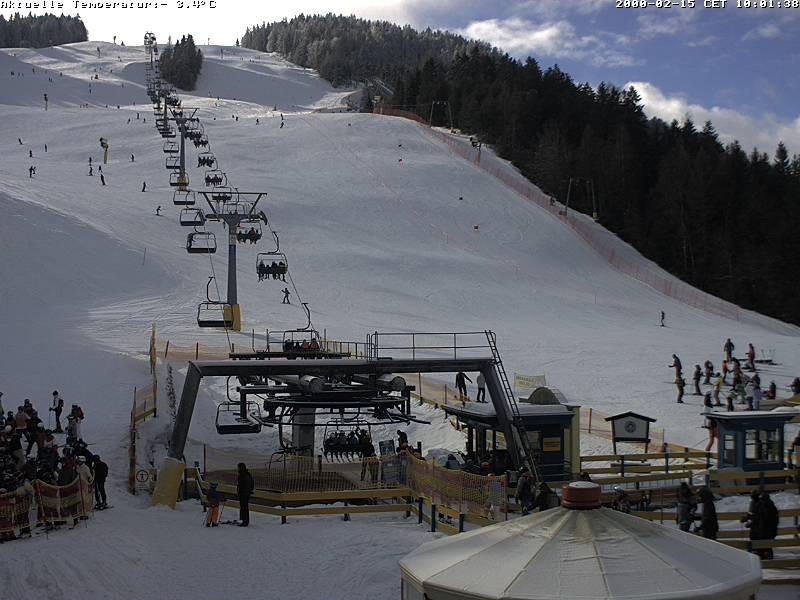 Archiv Foto Webcam Talstation Gschwandtkopf, Seefeld