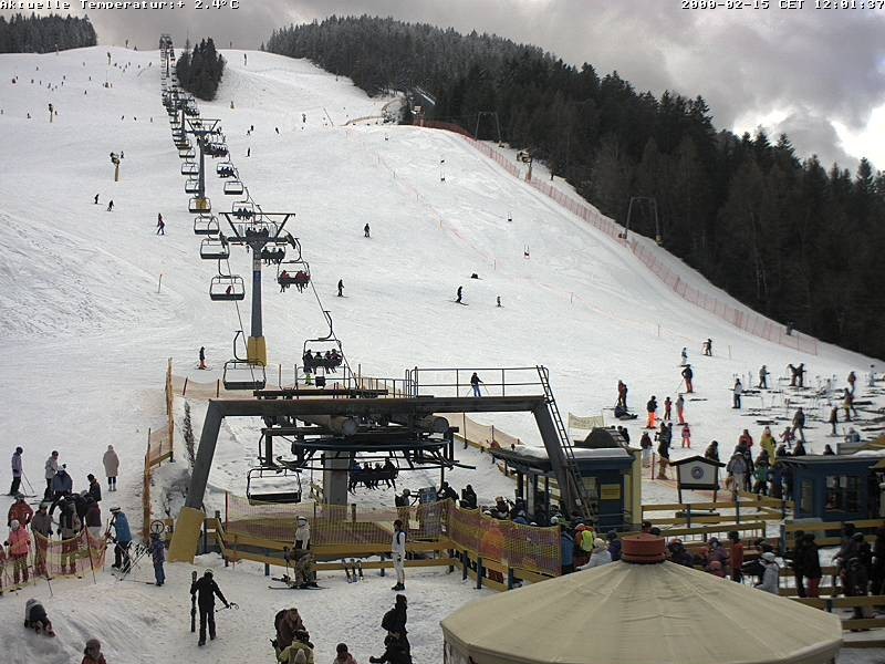 Archiv Foto Webcam Talstation Gschwandtkopf, Seefeld