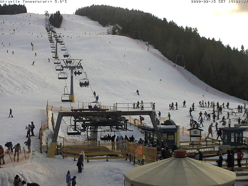 Archiv Foto Webcam Talstation Gschwandtkopf, Seefeld