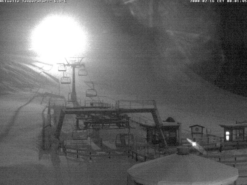 Archiv Foto Webcam Talstation Gschwandtkopf, Seefeld