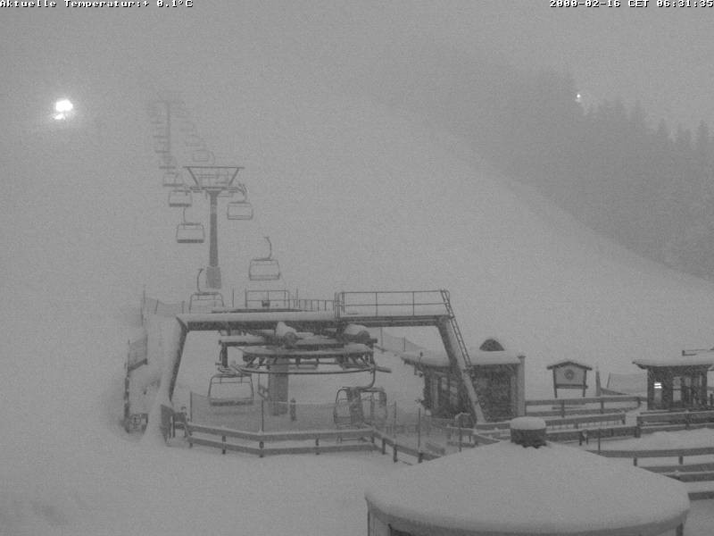 Archiv Foto Webcam Talstation Gschwandtkopf, Seefeld
