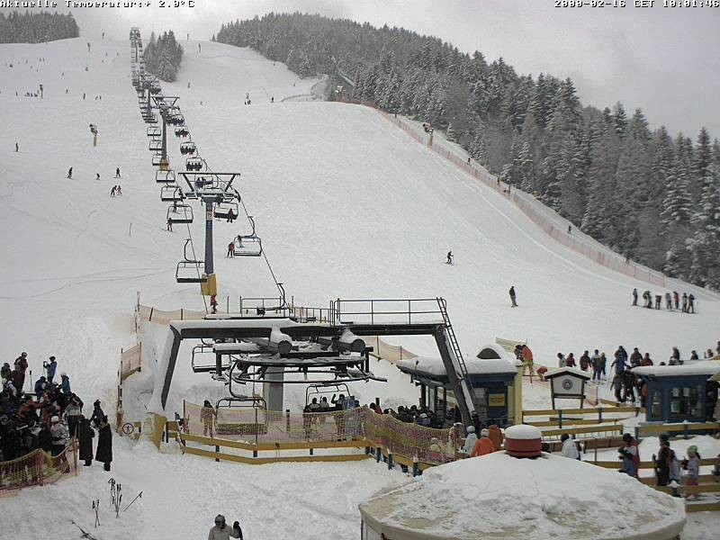 Archiv Foto Webcam Talstation Gschwandtkopf, Seefeld