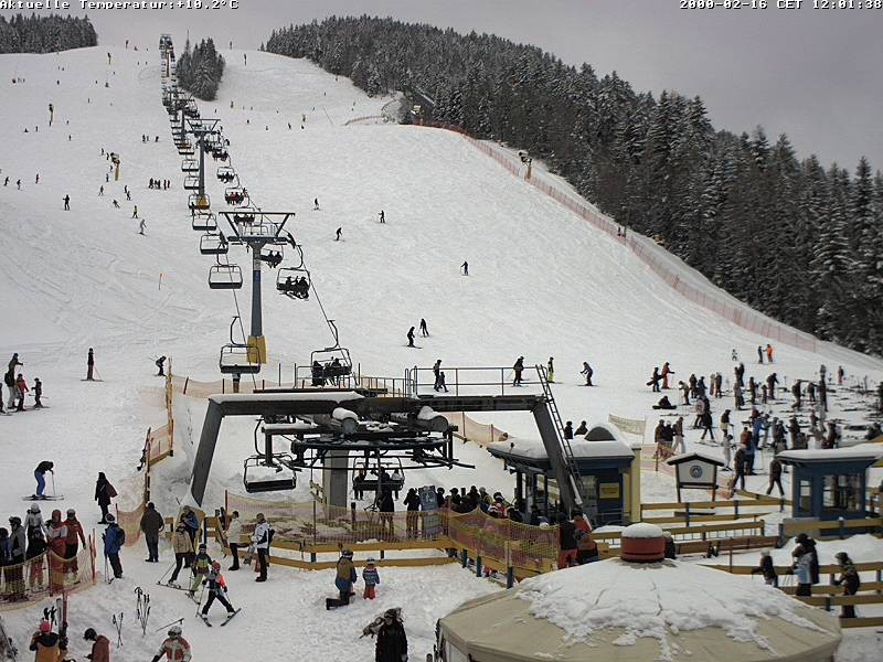 Archiv Foto Webcam Talstation Gschwandtkopf, Seefeld