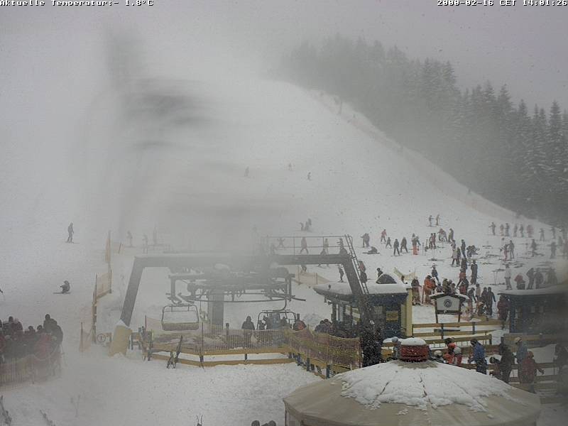 Archiv Foto Webcam Talstation Gschwandtkopf, Seefeld