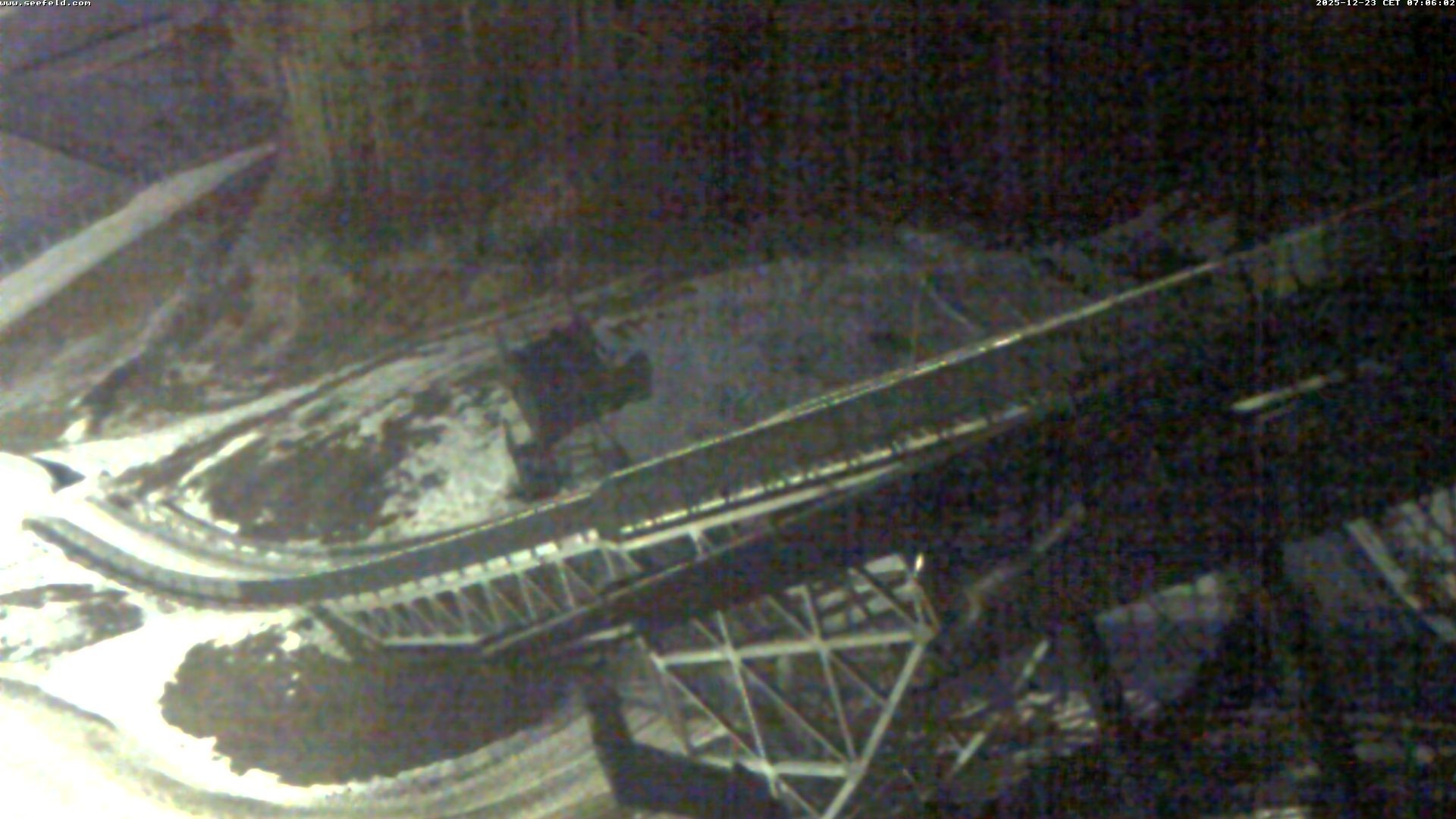 Archiv Foto Webcam Sprungschanze, Seefeld in Tirol