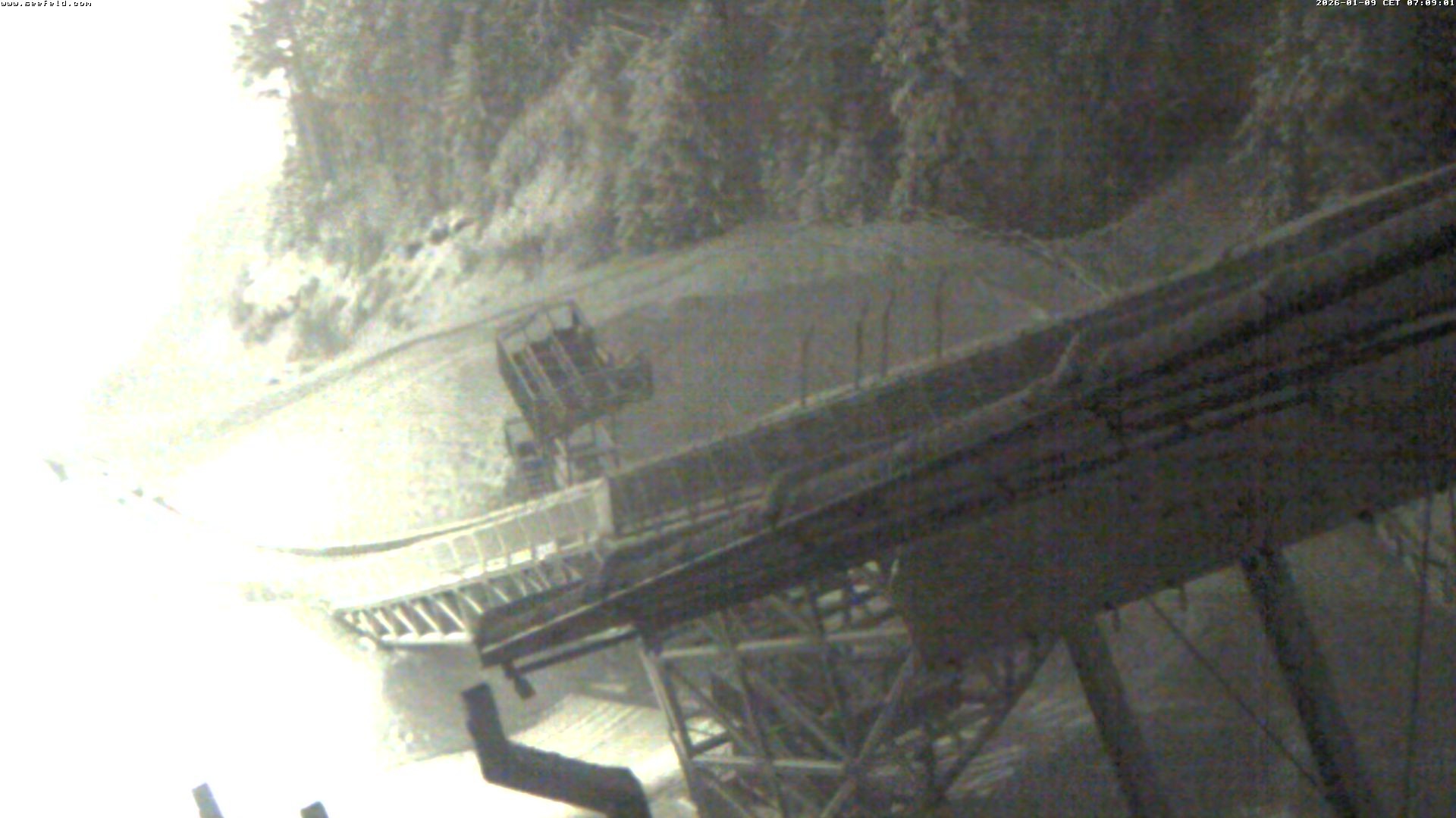 Archived image Webcam ski jump, Seefeld in Tyrol