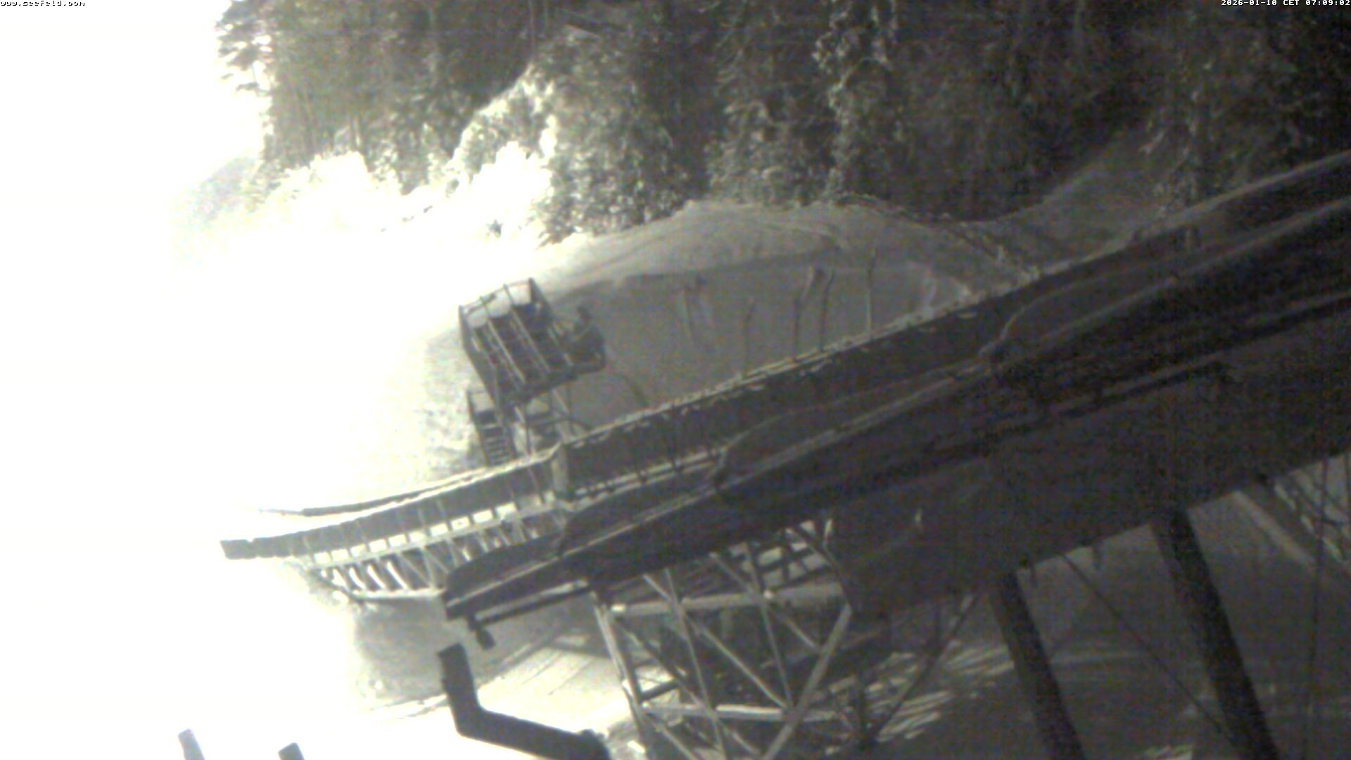 Archived image Webcam ski jump, Seefeld in Tyrol