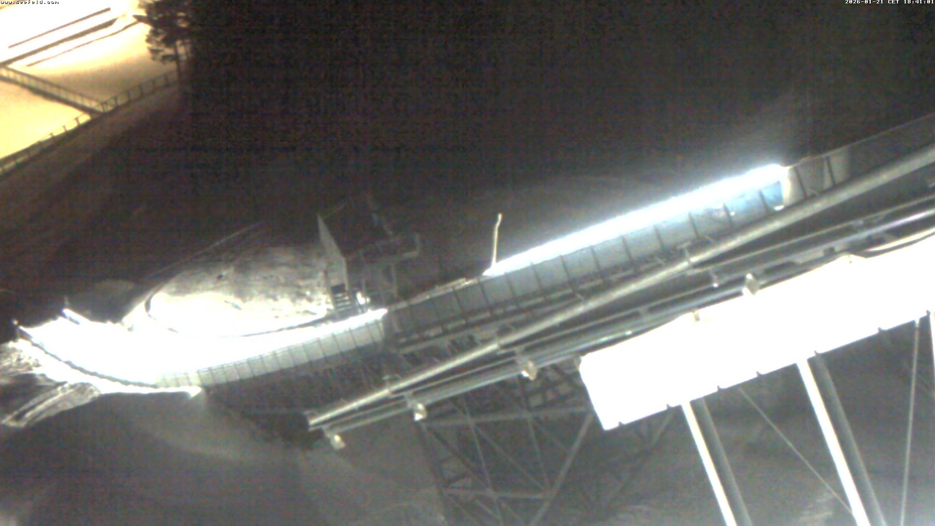 Archived image Webcam ski jump, Seefeld in Tyrol