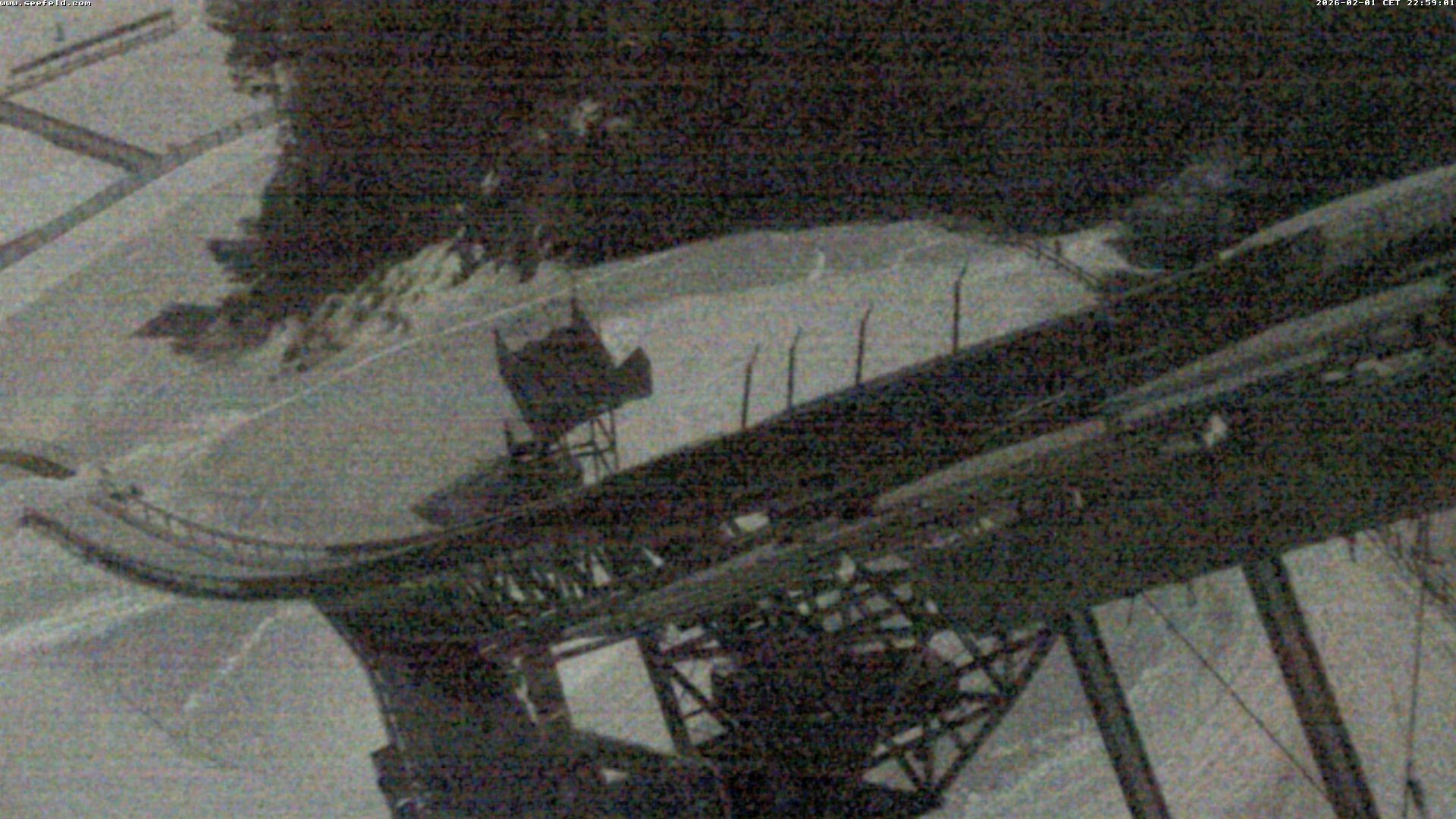 Archiv Foto Webcam Sprungschanze, Seefeld in Tirol