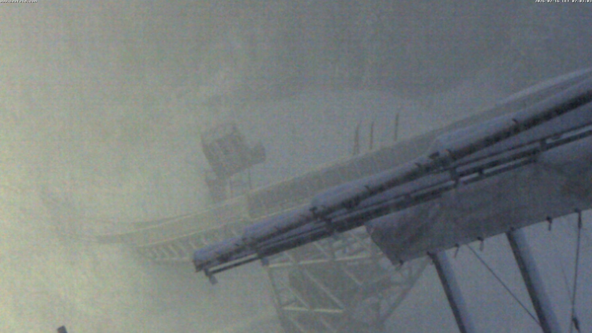 Archiv Foto Webcam Sprungschanze, Seefeld in Tirol