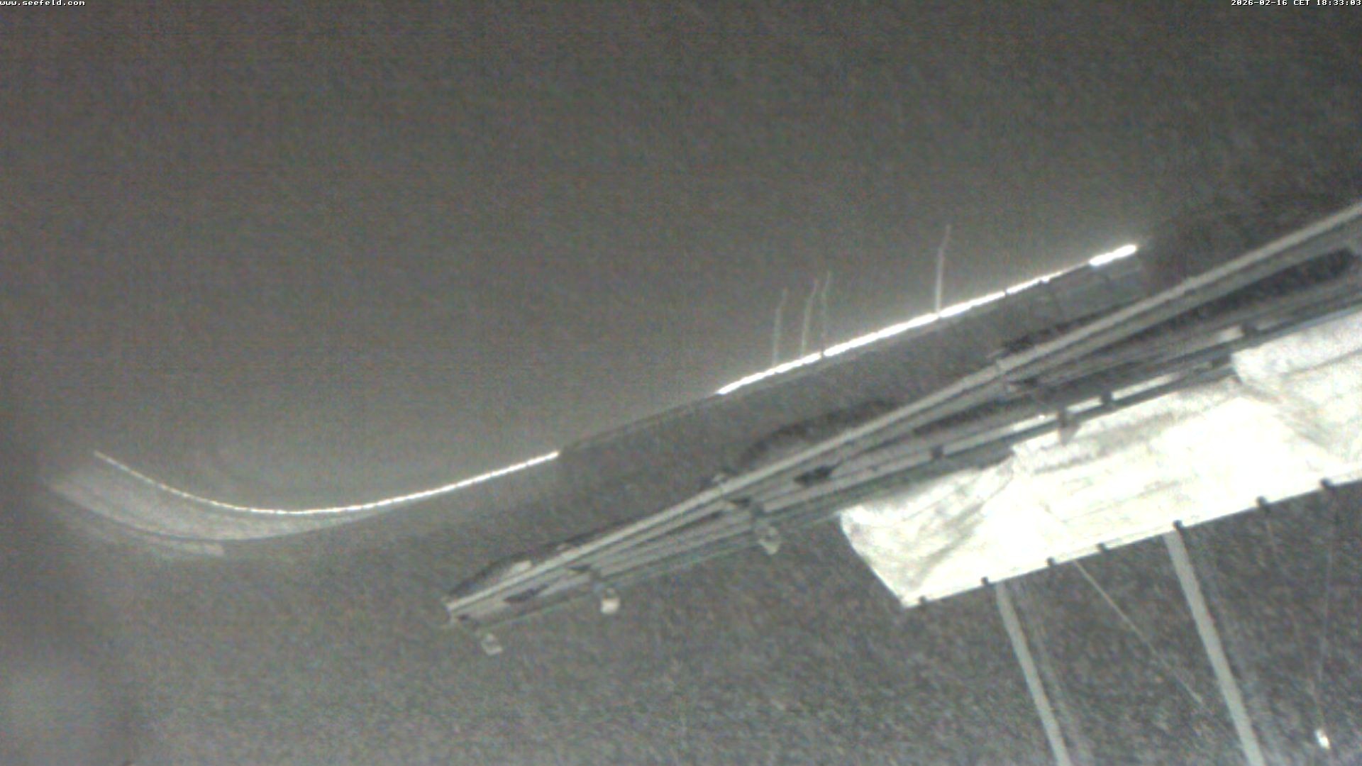 Archiv Foto Webcam Sprungschanze, Seefeld in Tirol