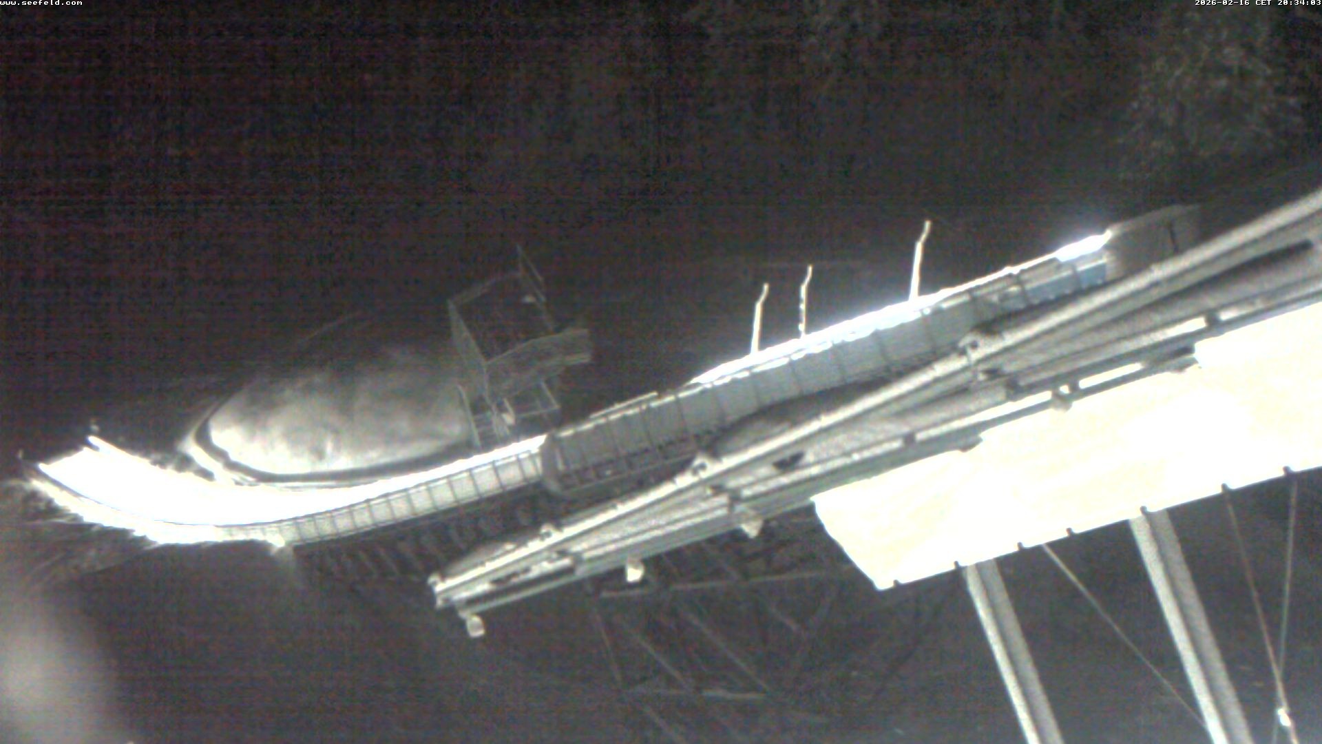 Archiv Foto Webcam Sprungschanze, Seefeld in Tirol