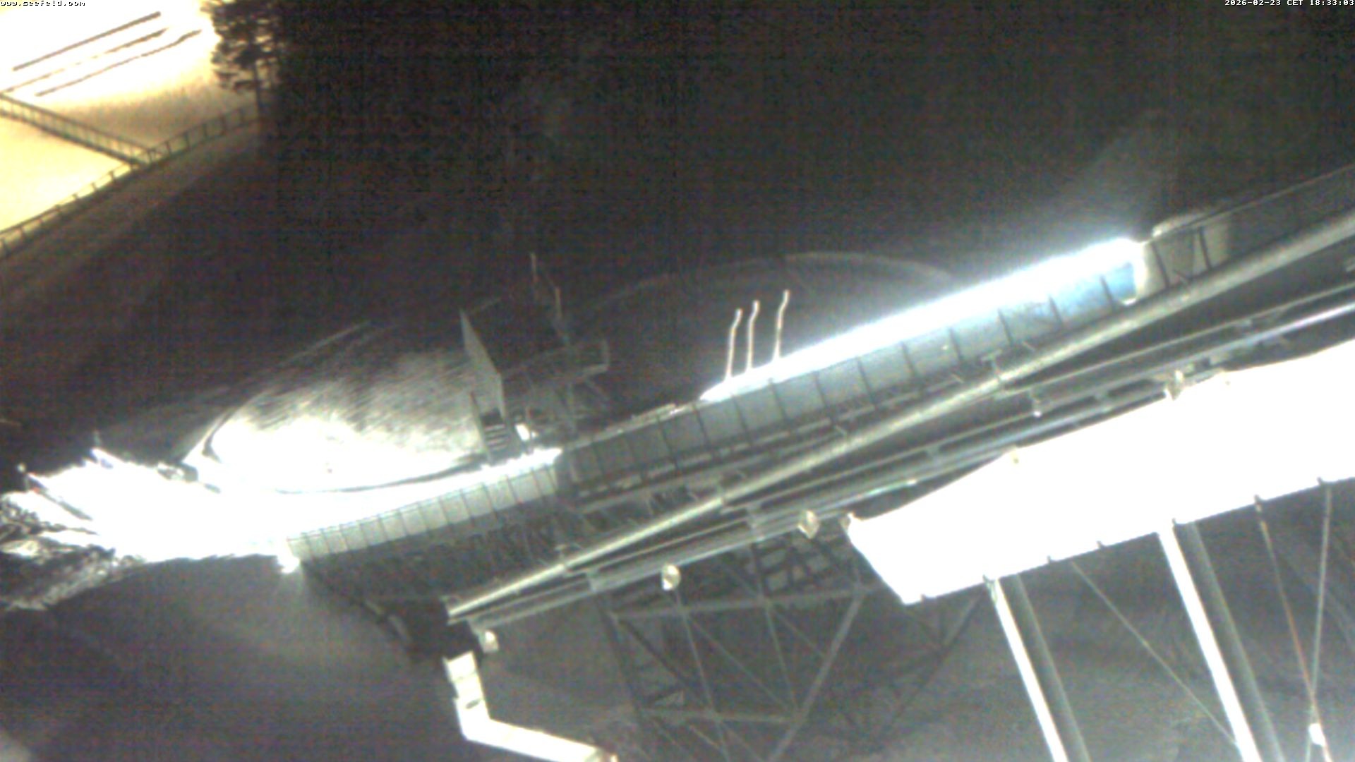 Archiv Foto Webcam Sprungschanze, Seefeld in Tirol