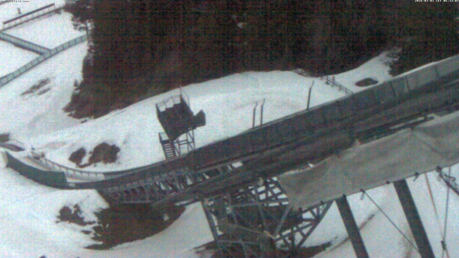 Archiv Foto Webcam Sprungschanze, Seefeld in Tirol