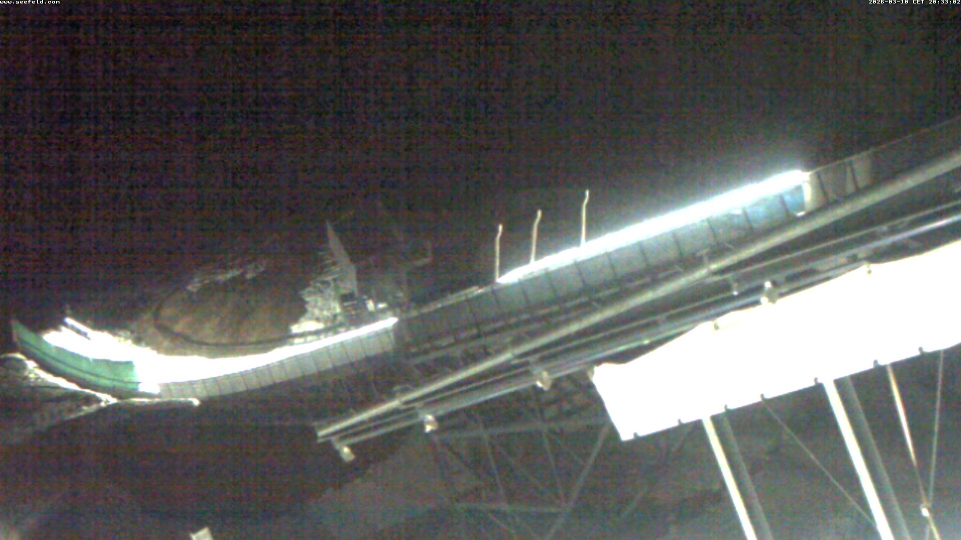 Archiv Foto Webcam Sprungschanze, Seefeld in Tirol