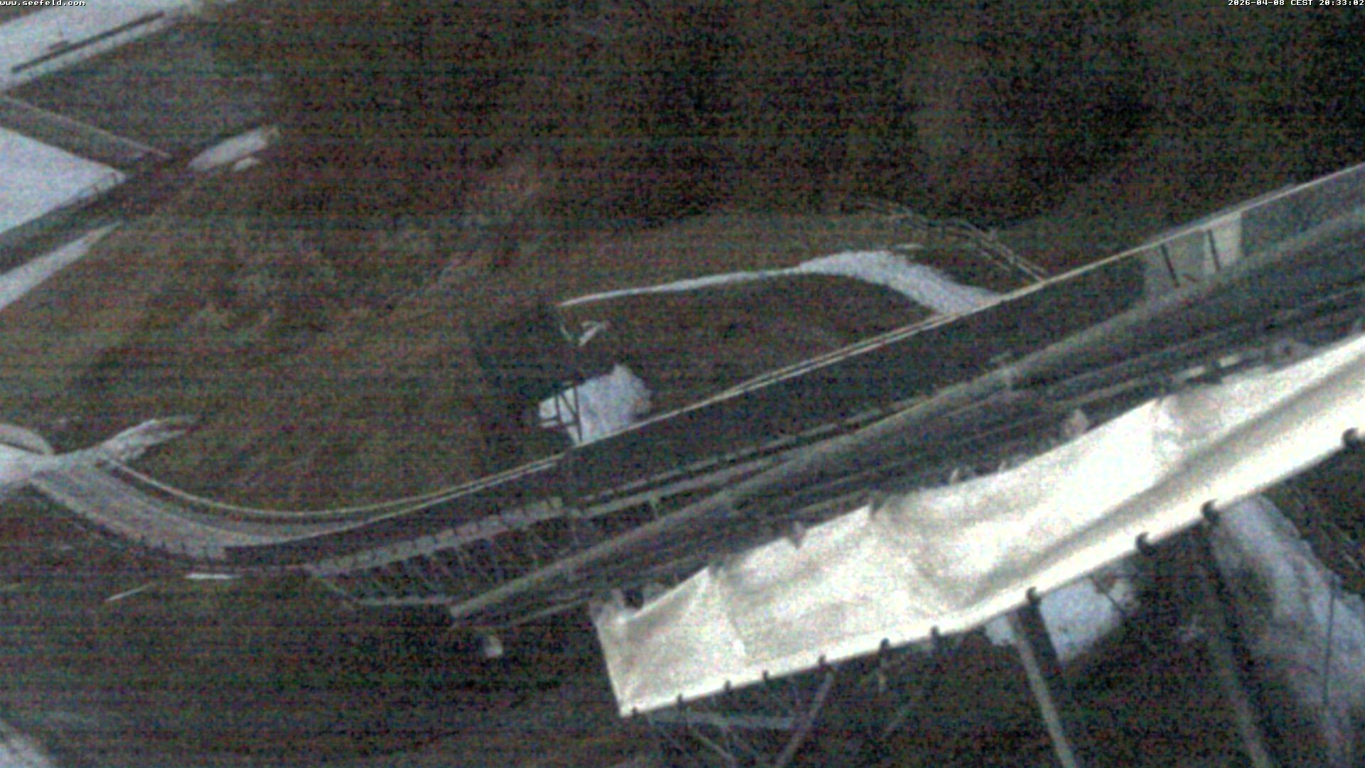 Archiv Foto Webcam Sprungschanze, Seefeld in Tirol