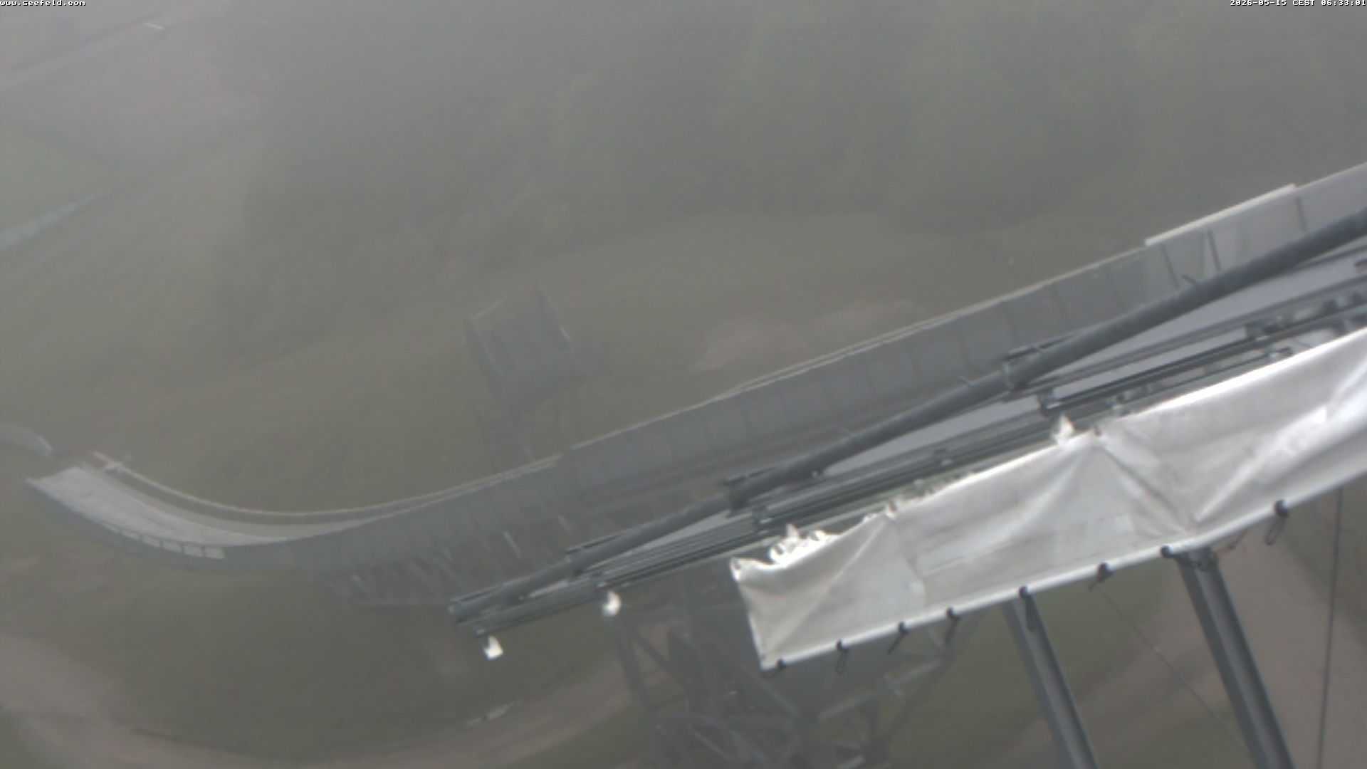 Archiv Foto Webcam Sprungschanze, Seefeld in Tirol