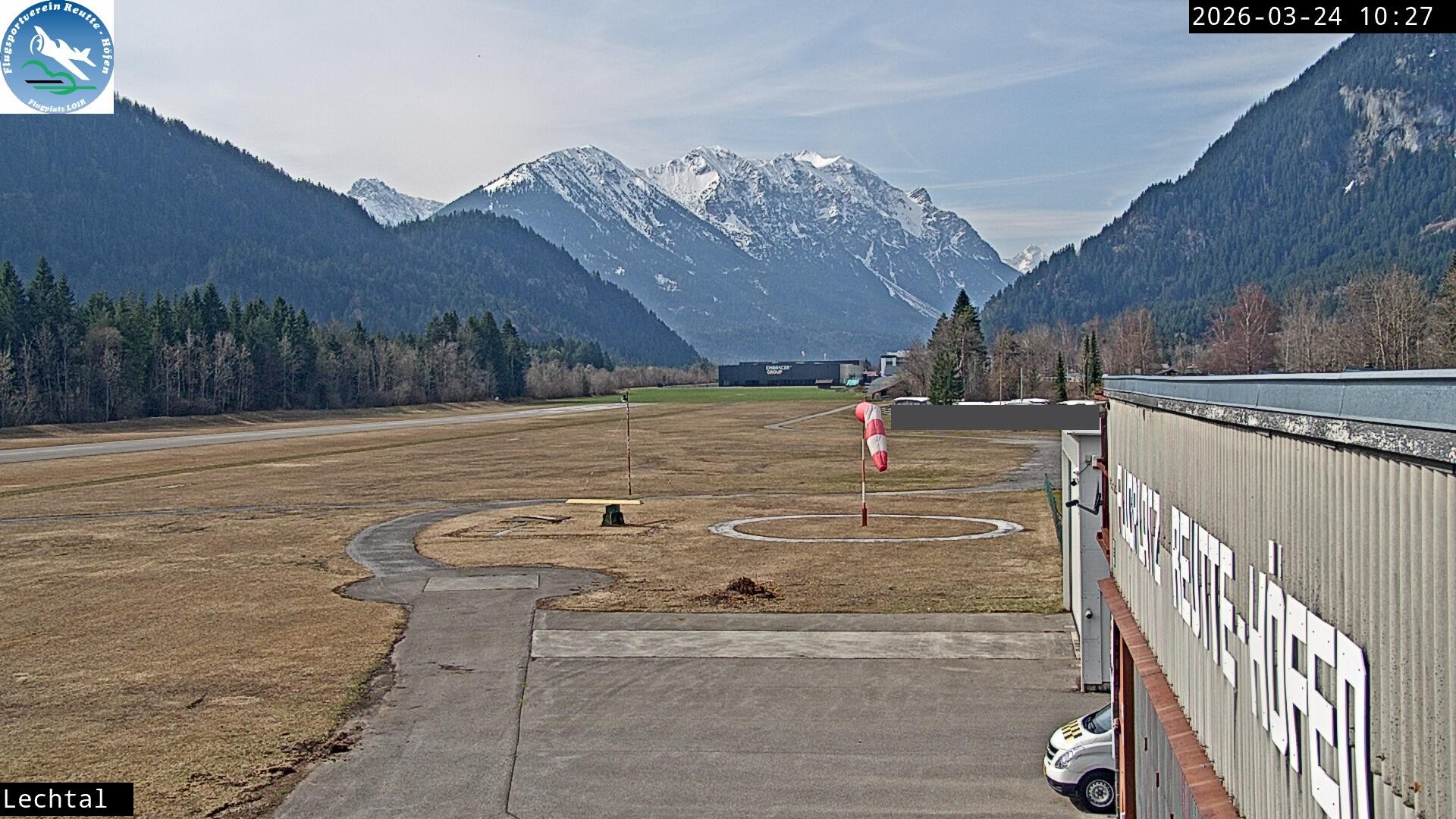 Archiv Foto Webcam Flugplatz Höfen, Tirol
