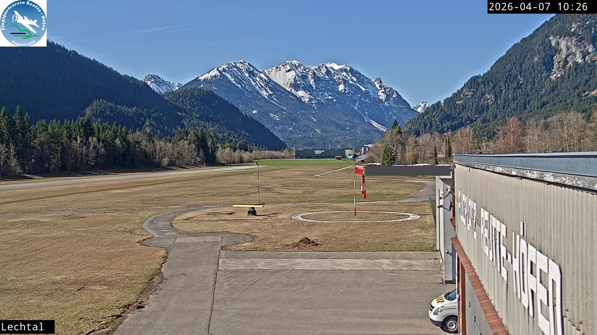 Archiv Foto Webcam Flugplatz Höfen, Tirol