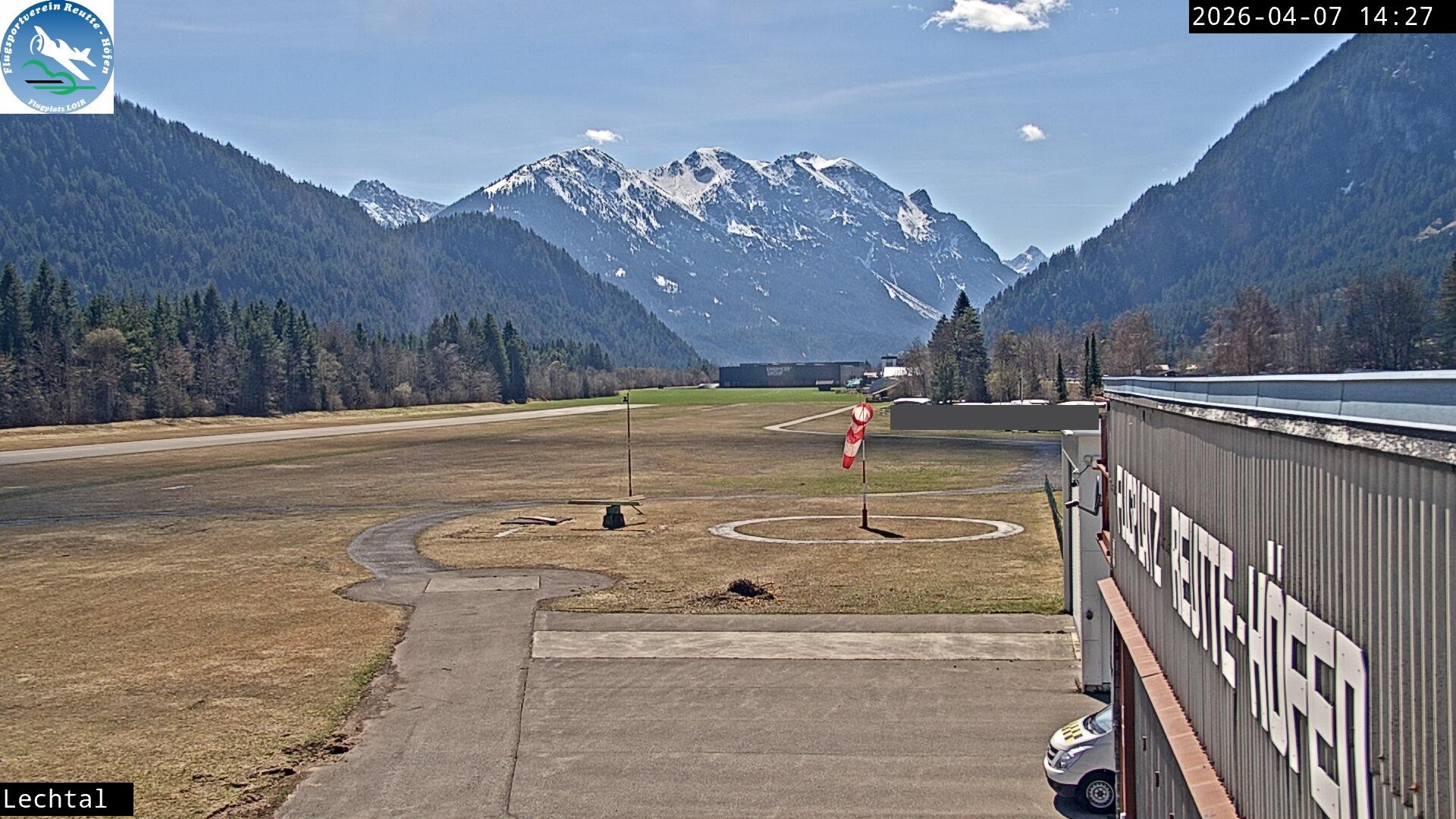 Archiv Foto Webcam Flugplatz Höfen, Tirol