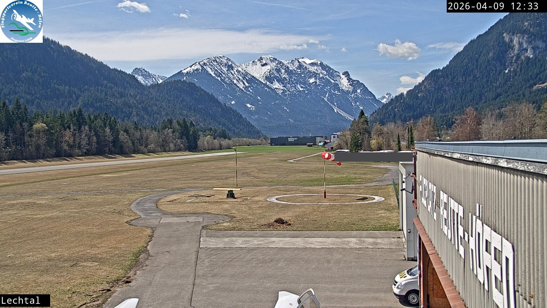 Archiv Foto Webcam Flugplatz Höfen, Tirol