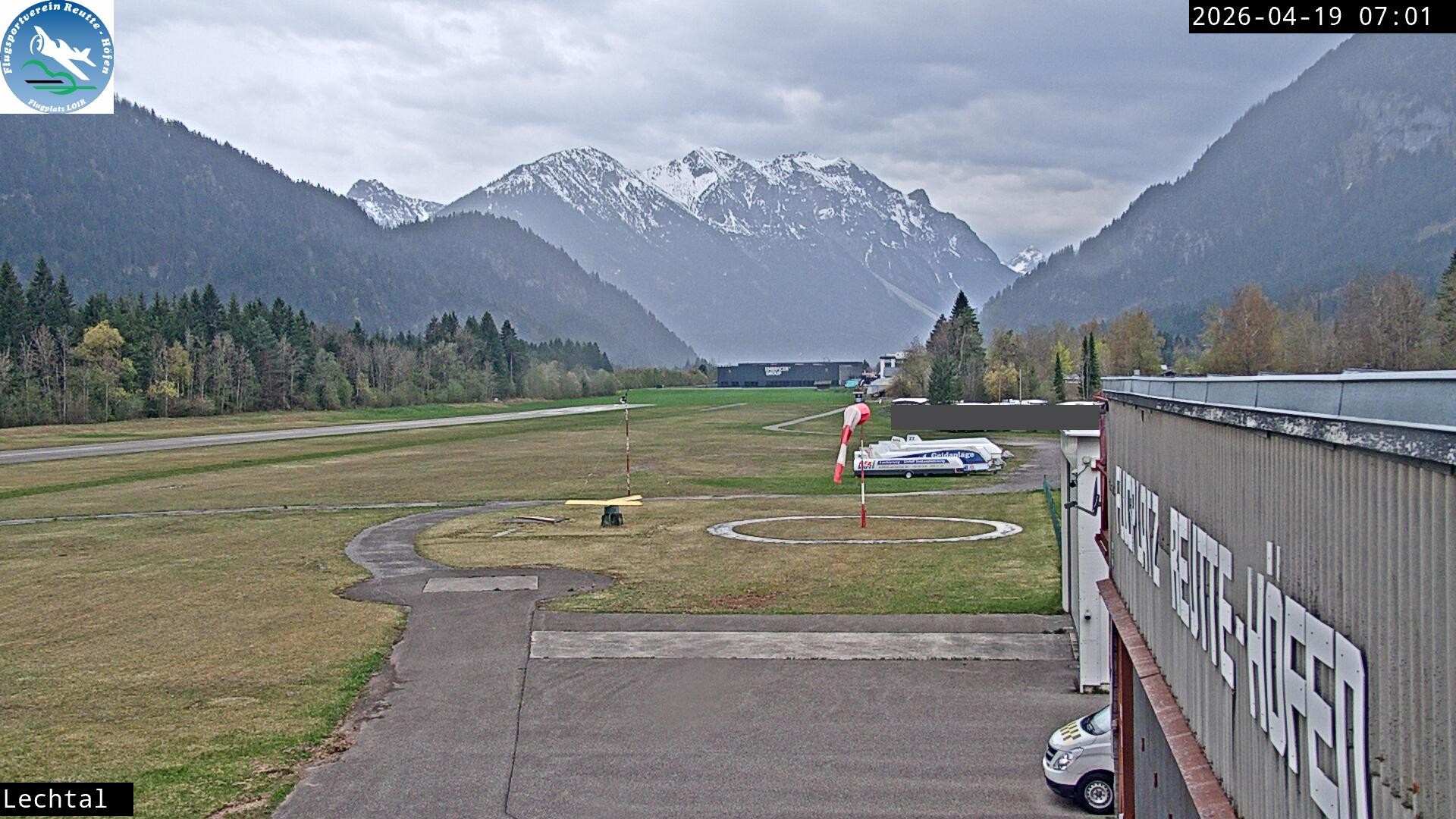 Archiv Foto Webcam Flugplatz Höfen, Tirol