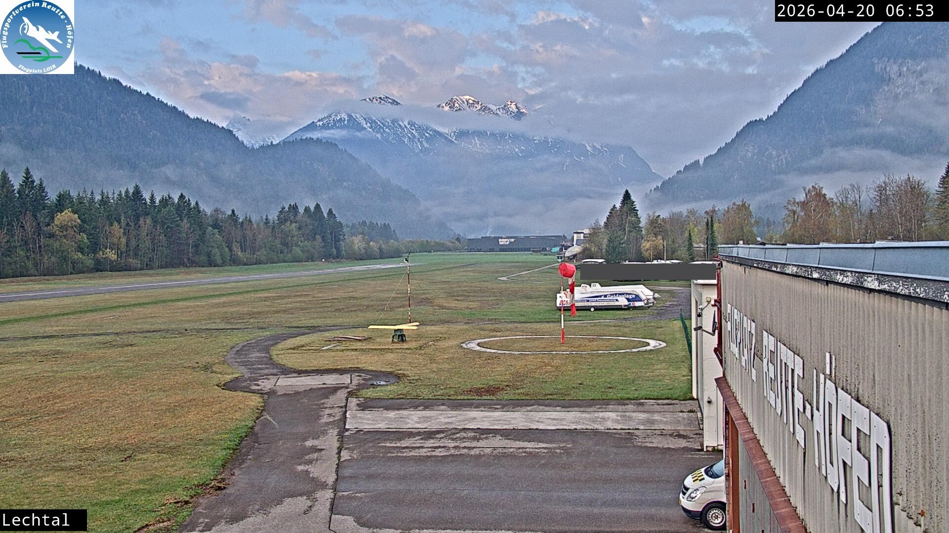 Archiv Foto Webcam Flugplatz Höfen, Tirol