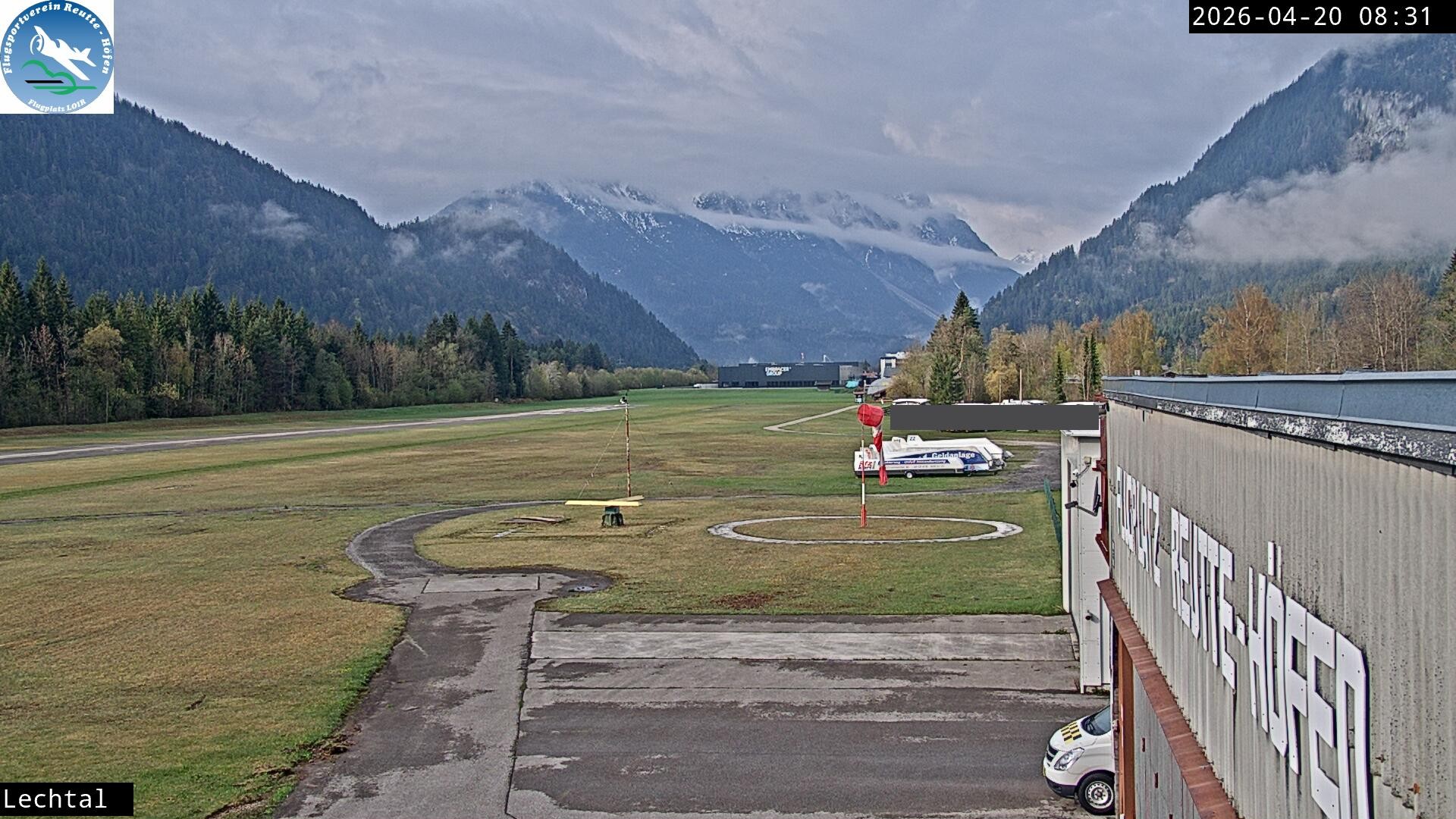 Archiv Foto Webcam Flugplatz Höfen, Tirol