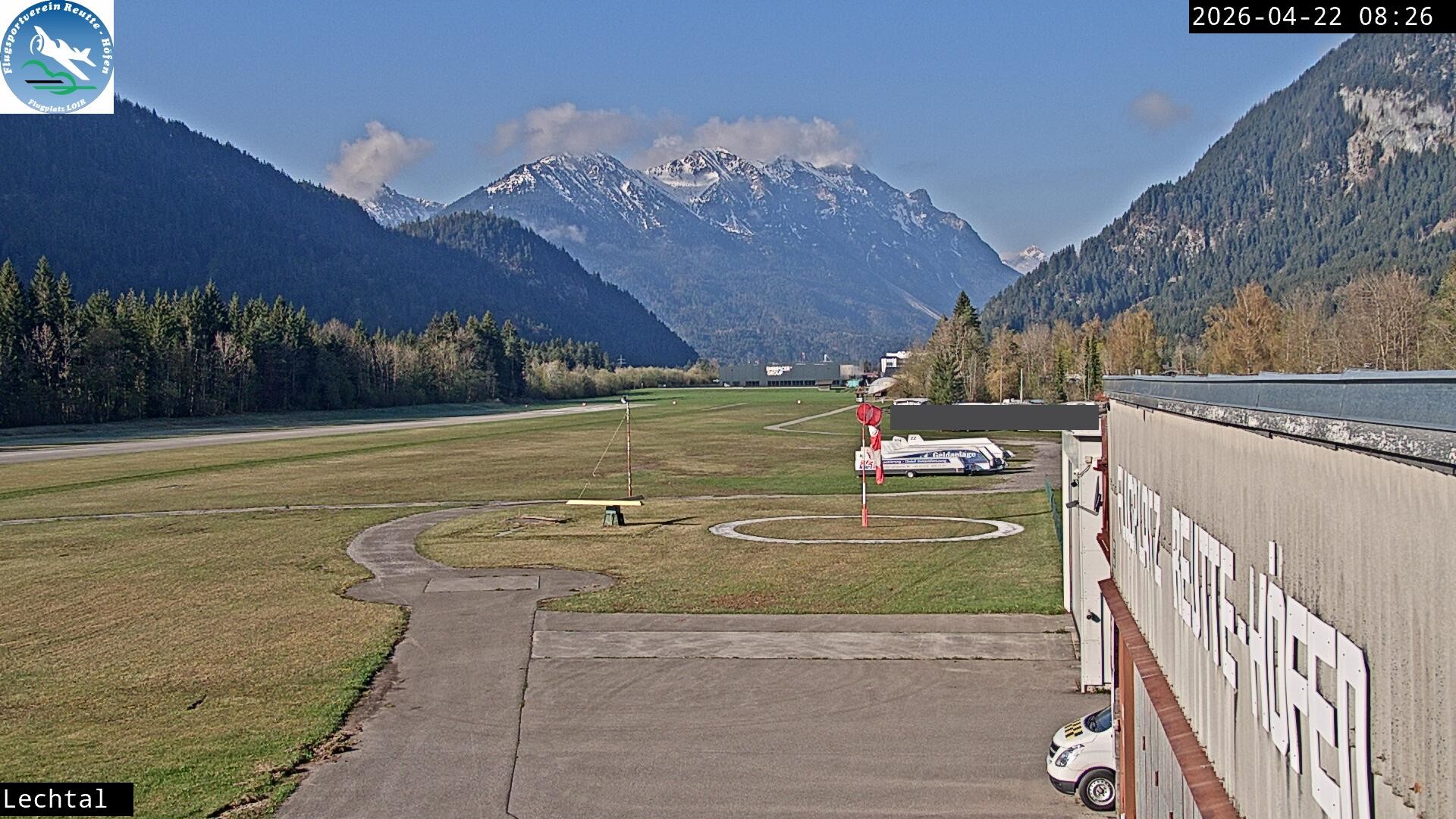 Archiv Foto Webcam Flugplatz Höfen, Tirol