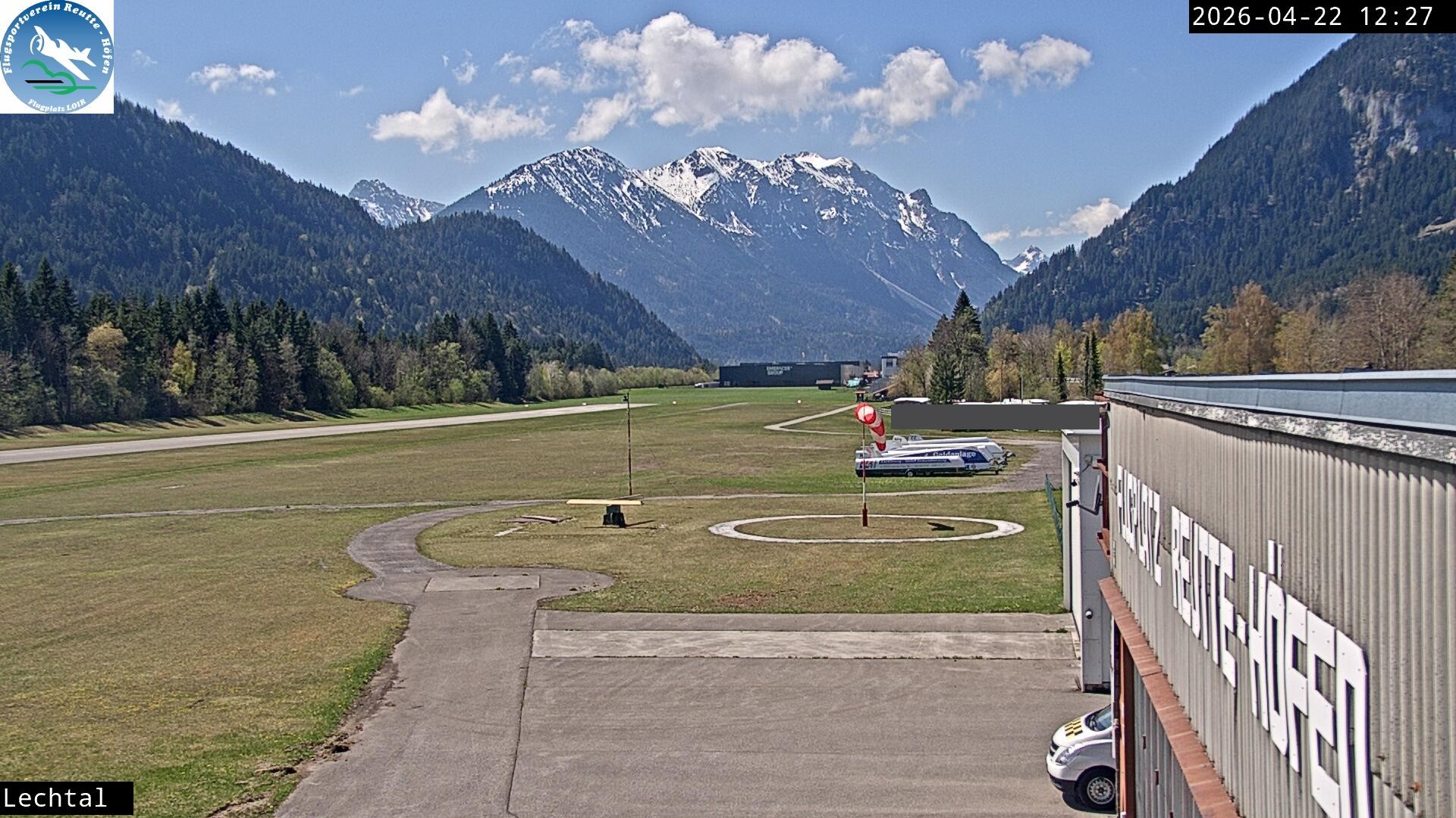 Archiv Foto Webcam Flugplatz Höfen, Tirol