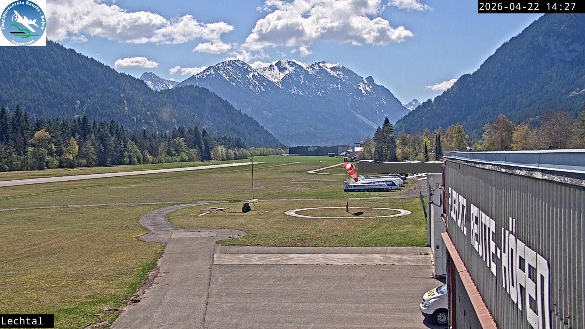 Archiv Foto Webcam Flugplatz Höfen, Tirol