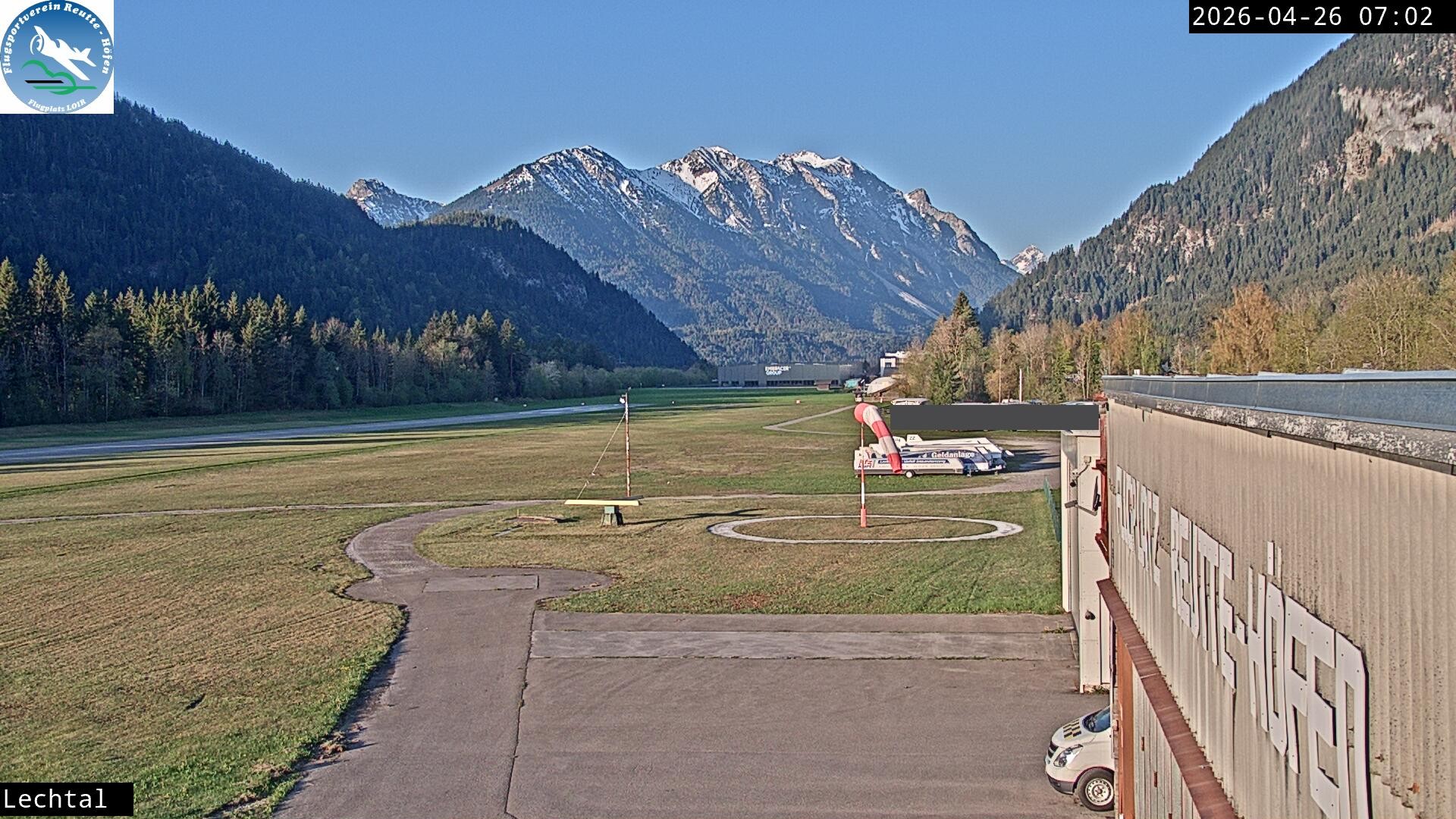 Archiv Foto Webcam Flugplatz Höfen, Tirol