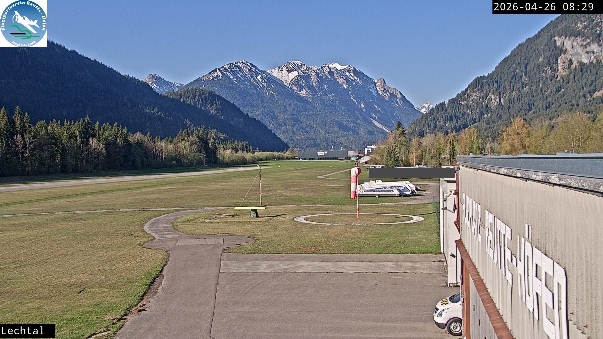 Archiv Foto Webcam Flugplatz Höfen, Tirol