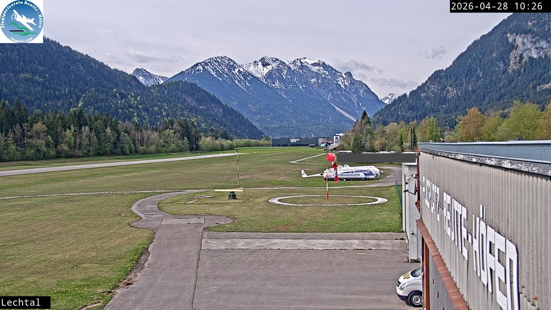 Archiv Foto Webcam Flugplatz Höfen, Tirol