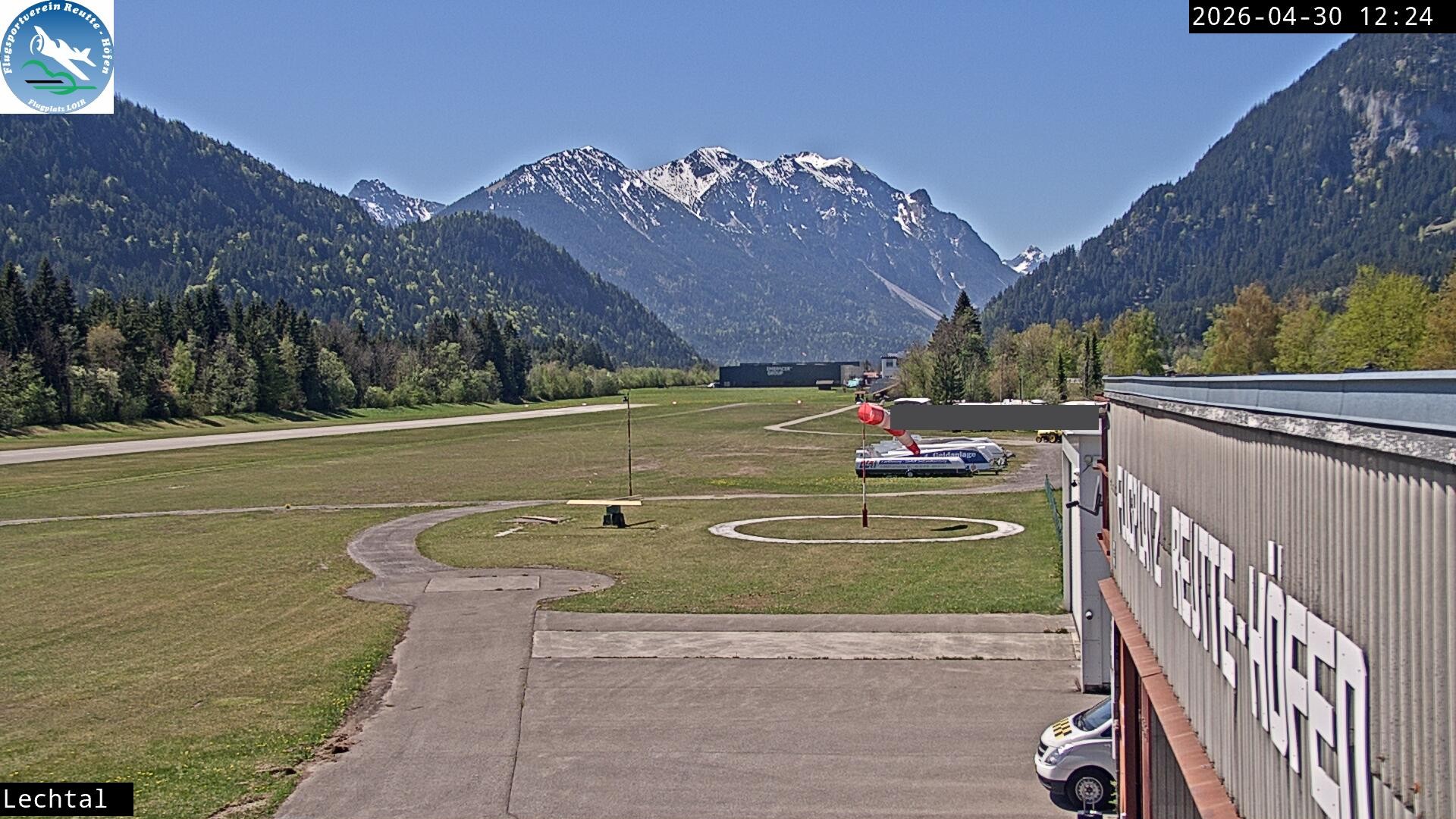 Archiv Foto Webcam Flugplatz Höfen, Tirol