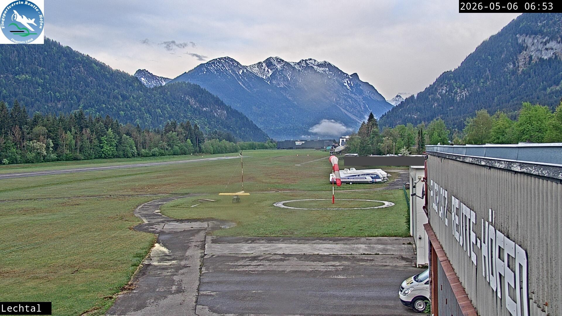 Archiv Foto Webcam Flugplatz Höfen, Tirol