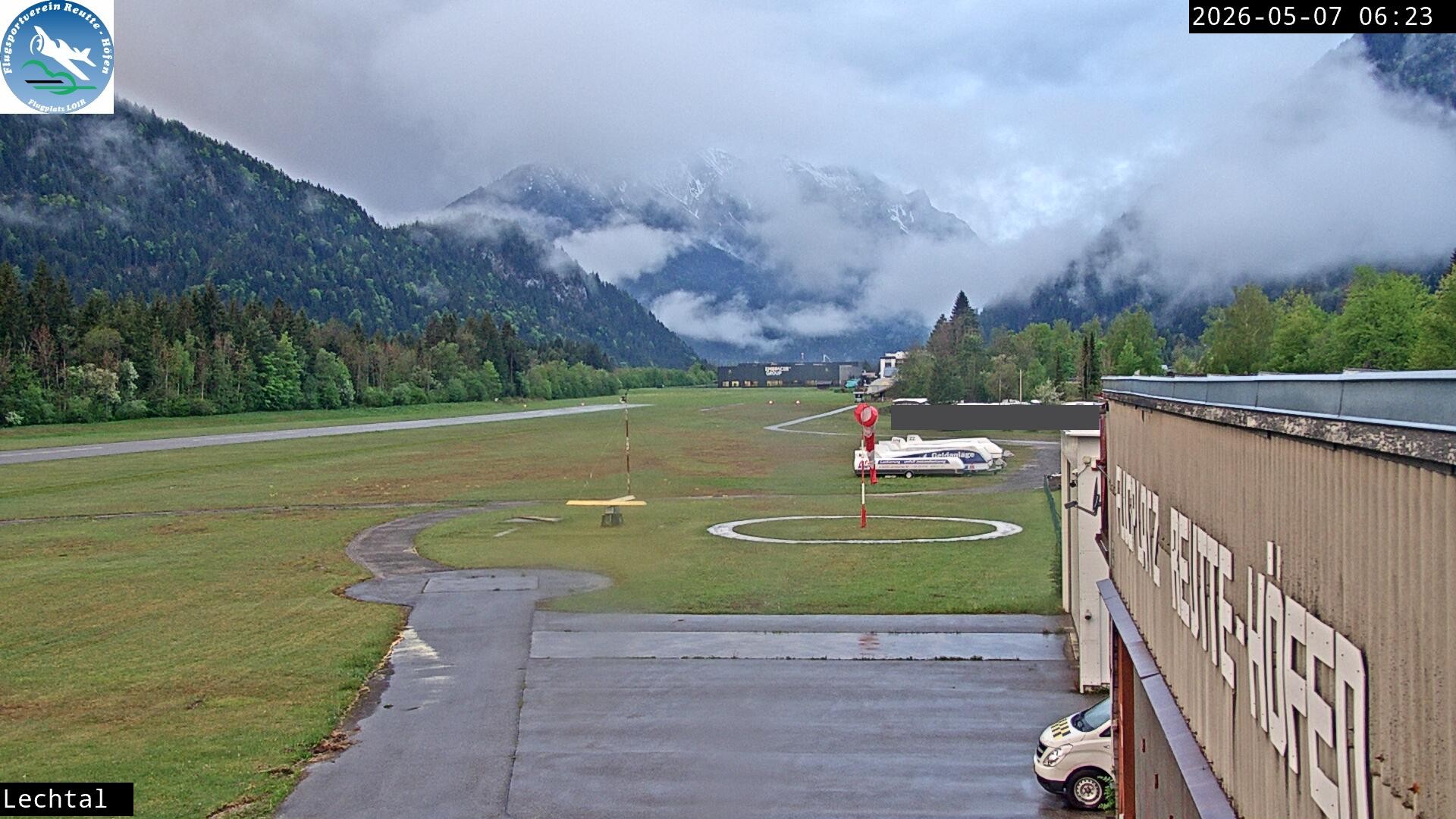 Archiv Foto Webcam Flugplatz Höfen, Tirol