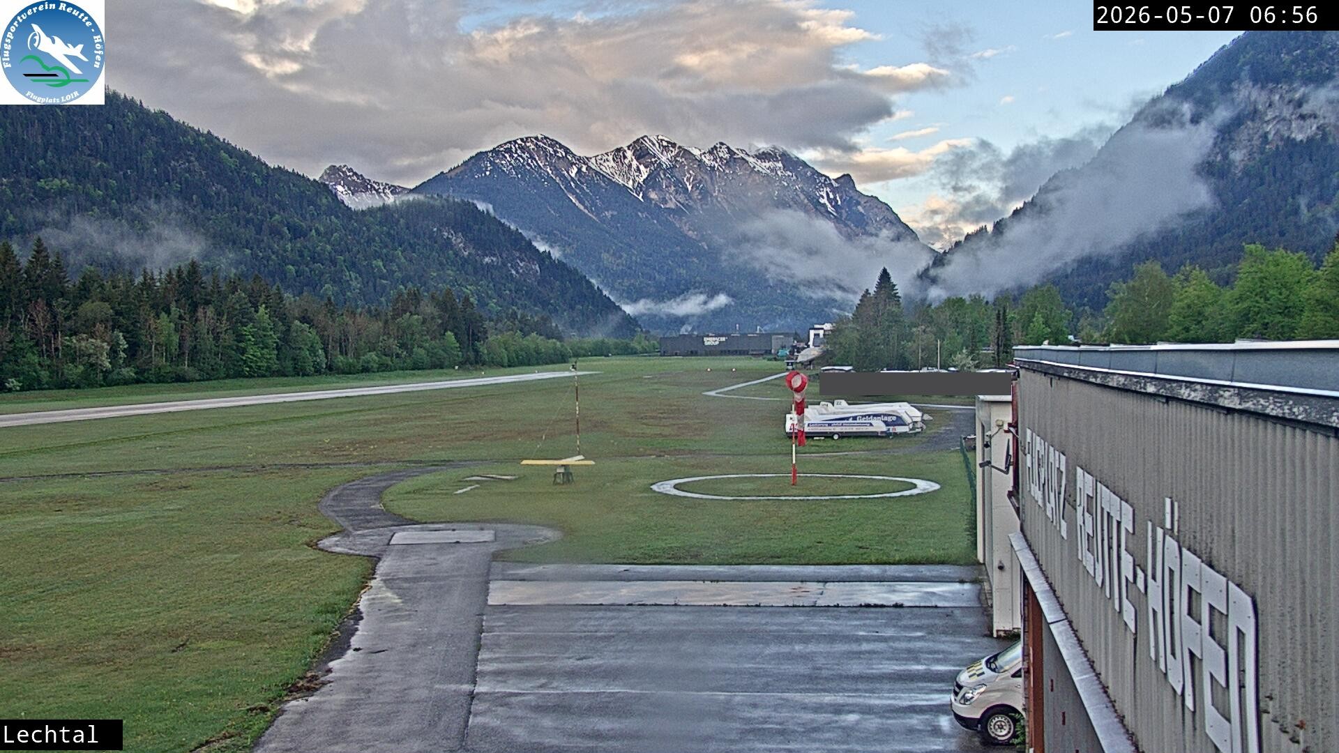 Archiv Foto Webcam Flugplatz Höfen, Tirol