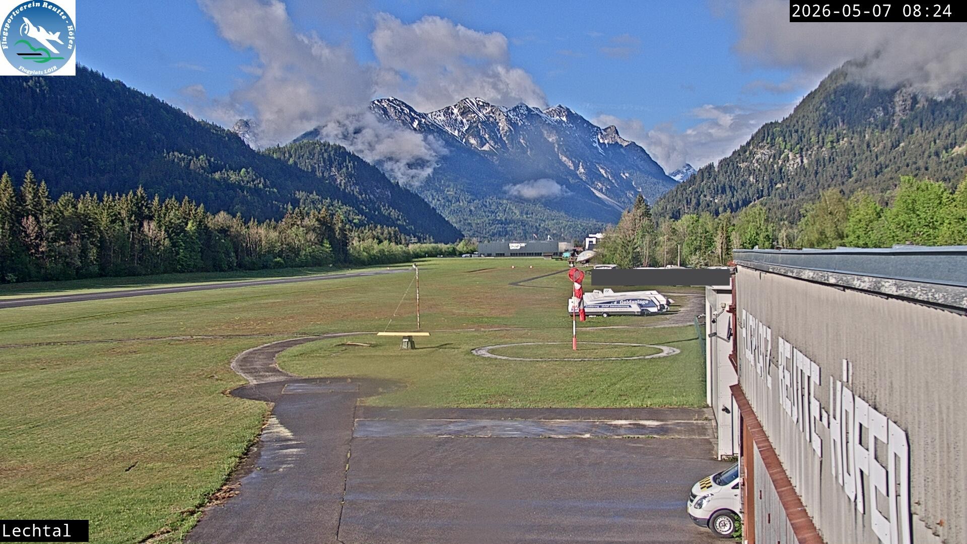 Archiv Foto Webcam Flugplatz Höfen, Tirol